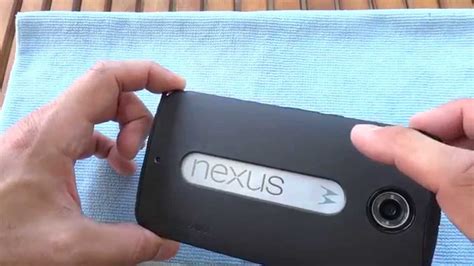 White Nexus 6 and Ringke Max Gun Metal Case 